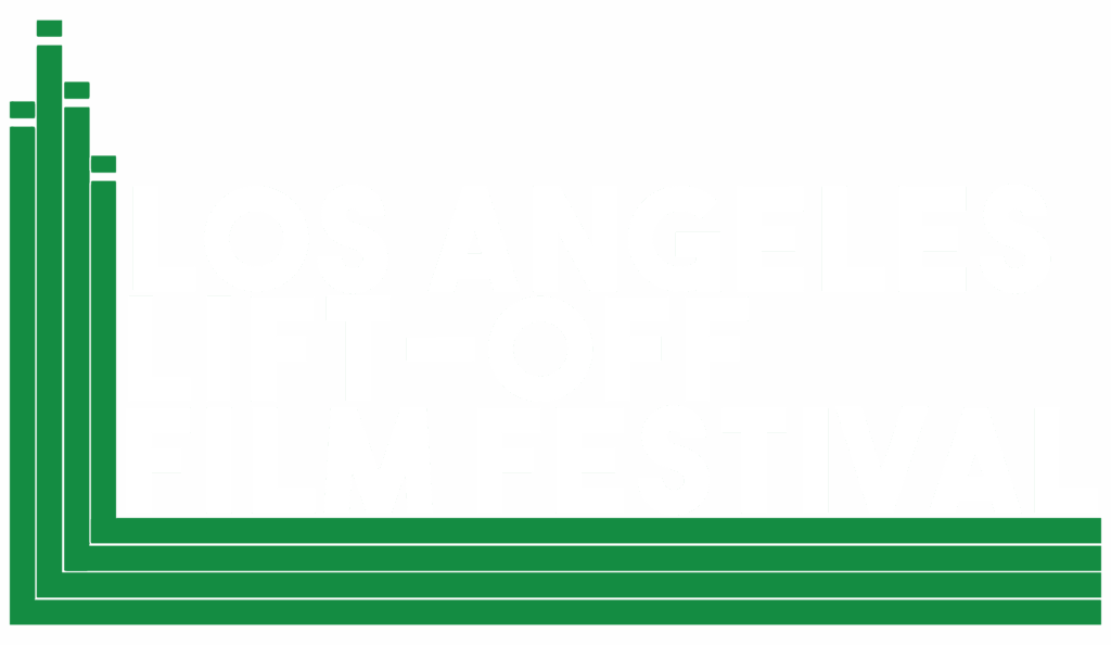 Innovative Liftoff Global Network logo promoting film festivals and industry networking in Los Angeles.