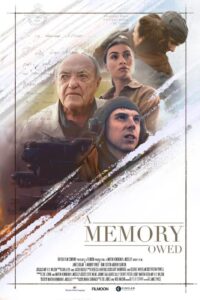 Aerial combat pilots and military scenes from the movie "A Memory Owed" featuring fighter jets and emotional characters.